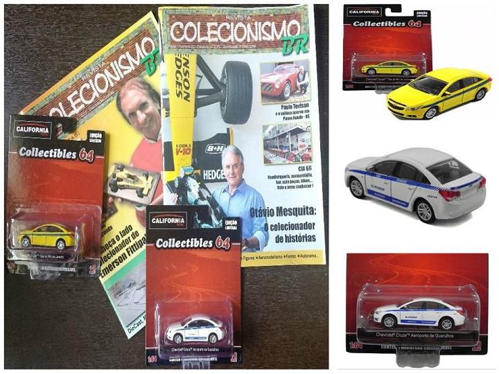 SET REVISTA COLECIONISMO BR CHEVROLET CRUZE 1/64 RCBR 4